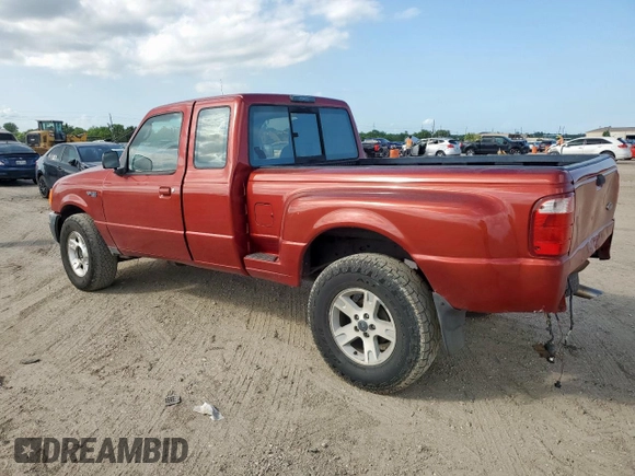 2004 Ford Ranger XL Fleet with VIN 1FTZR15E64PB54569, listed as a Copart auction lot 59601425 with 263,413 mi miles and Salvage title. Bid and sale history available at DreamBid. Image 2.