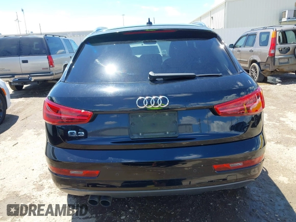 2016 Audi Q3 Premium Plus with VIN WA1BFCFS7GR002491, listed as a IAAI auction lot 42184078 with 161,186 mi miles and . Bid and sale history available at DreamBid. Image 16.