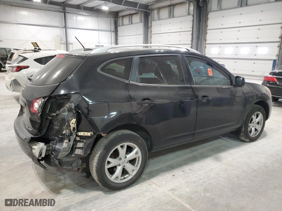 2008 Nissan Rogue S with VIN JN8AS58V38W145946, listed as a Copart auction lot 84993154 with 199,497 mi miles and Salvage Title. Bid and sale history available at carsss.com. Image 3.