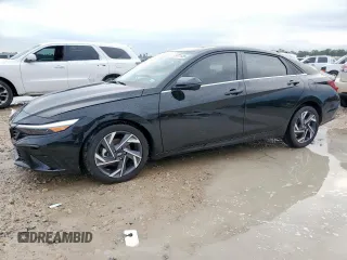 2024 Hyundai Elantra Limited с VIN KMHLP4DG8RU817094, выставлен на аукционе Copart как лот 57977145 с пробегом 6 603 миль миль и Списание • Salvage title. История ставок и продаж доступна на DreamBid. Изображение 1.