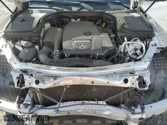 2018 Mercedes-Benz GLC with VIN WDC0G4KB8JV070619, listed as a Copart auction lot 48543395 with 125,689 mi miles and Salvage Title. Bid and sale history available at carsss.com. Image 12.