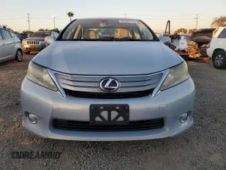 2010 Lexus HS 250h with VIN JTHBB1BA1A2013228, listed as a Copart auction lot 83495514 with 139,723 mi miles and Salvage Title. Bid and sale history available at DreamBid. Image 5.
