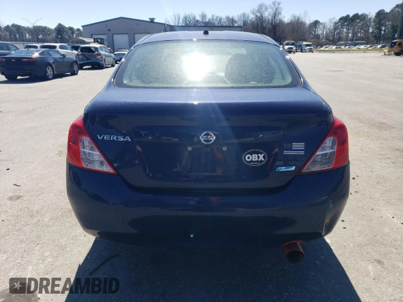 2012 Nissan Versa SL with VIN 3N1CN7AP2CL919981, listed as a Copart auction lot 48093625 with 182,312 mi miles and Salvage Title. Bid and sale history available at carsss.com. Image 6.