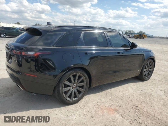 2018 Land Rover Range Rover Velar R-Dynamic HSE with VIN SALYM2RV7JA759511, listed as a Copart auction lot 47464325 with 87,603 mi miles and Clean title. Bid and sale history available at DreamBid. Image 3.