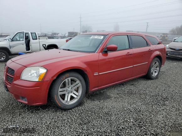 2005 Dodge Magnum RT with VIN 2D4GV58245H676220, listed as a Copart auction lot 83217224 with 164,524 mi miles and Salvage Title. Bid and sale history available at carsss.com. Image 1.