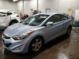 2013 Hyundai Elantra Coupe GS PZEV with VIN KMHDH6AE2DU003161, listed as a Copart auction lot 84347464 with 181,208 mi miles and Clean Title. Bid and sale history available at carsss.com. Image 1.