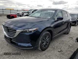 2020 Mazda CX-9 Sport z VIN JM3TCBBY2L0409454, wystawiony jako Copart lot #50817055 z przebiegiem 74 165 mil mil oraz Szkoda całkowita • Salvage title. Historia ofert i sprzedaży dostępna na DreamBid. Obrazek 1.