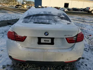 2017 BMW 4 Series 430i with VIN WBA4F7C50HG438324, listed as a Copart auction lot 42317005 with 0 mi miles and Salvage Title. Bid and sale history available at carsss.com. Image 6.