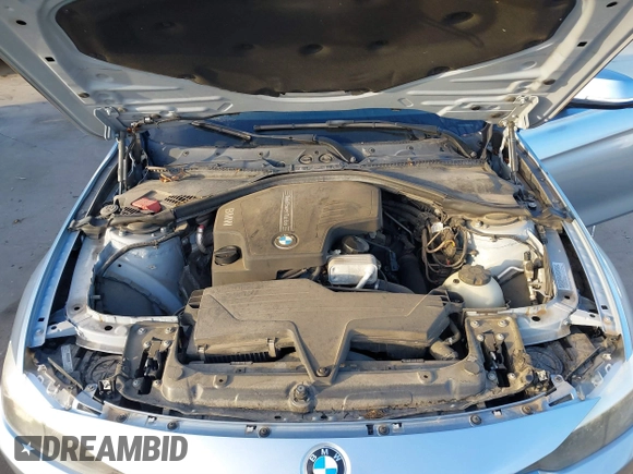 2013 BMW 3 Series 320i with VIN WBA3B1C56DK128089, listed as a IAAI auction lot 41332091 with 101,155 mi miles. Bid and sale history available at carsss.com. Image 9.