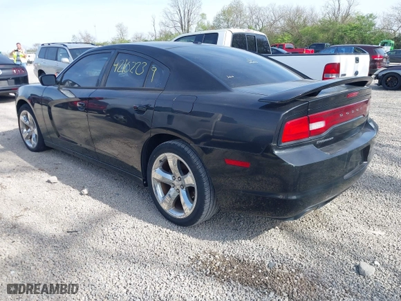 2011 Dodge Charger Rallye with VIN 2B3CL3CG9BH503623, listed as a IAAI auction lot 42102239 with 129,488 mi miles. Bid and sale history available at carsss.com. Image 3.