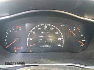 2014 Kia Cadenza Premium with VIN KNALN4D77E5140762, listed as a Copart auction lot 83987224 with 112,493 mi miles and Salvage Title. Bid and sale history available at carsss.com. Image 9.