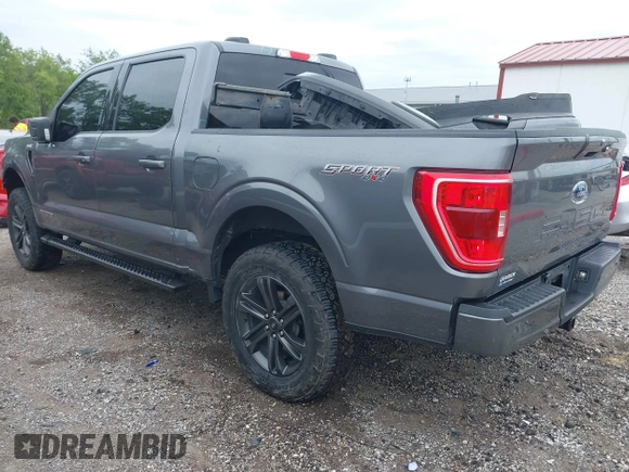 2021 Ford F-150 XL z VIN 1FTFW1ED7MFC02427, wystawiony jako IAAI lot #42336224 z przebiegiem 106 988 mil mil oraz . Historia ofert i sprzedaży dostępna na DreamBid. Obrazek 3.