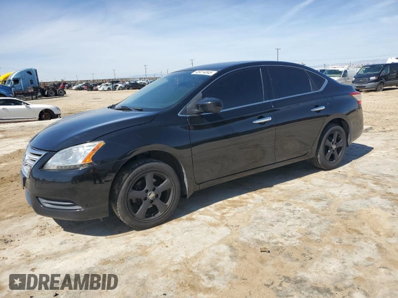 2014 Nissan Sentra SV with VIN 3N1AB7AP1EL622607, listed as a Copart auction lot 48414045 with 124,440 mi miles and Salvage Title. Bid and sale history available at DreamBid. Image 1.