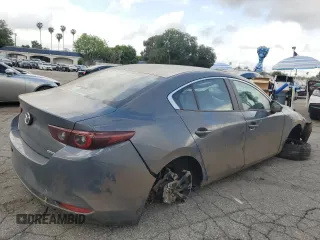 2024 Mazda 3 S Carbon Edition with VIN 3MZBPBCM0RM403689, listed as a Copart auction lot 54277935 with 7,040 mi miles and Salvage Title. Bid and sale history available at DreamBid. Image 3.