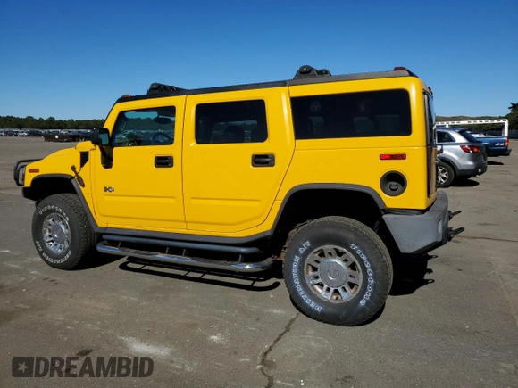2003 Hummer H2 with VIN 5GRGN23U23H148715, listed as a Copart auction lot 72237543 with 188,726 mi miles and Clean Title. Bid and sale history available at carsss.com. Image 2.