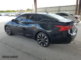2016 Nissan Maxima 3.5 SV with VIN 1N4AA6APXGC419858, listed as a Copart auction lot 52368085 with 0 mi miles and Salvage Title. Bid and sale history available at carsss.com. Image 2.