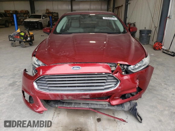 2013 Ford Fusion S with VIN 3FA6P0G78DR247643, listed as a Copart auction lot 47642275 with 166,602 mi miles and Salvage Title. Bid and sale history available at carsss.com. Image 5.