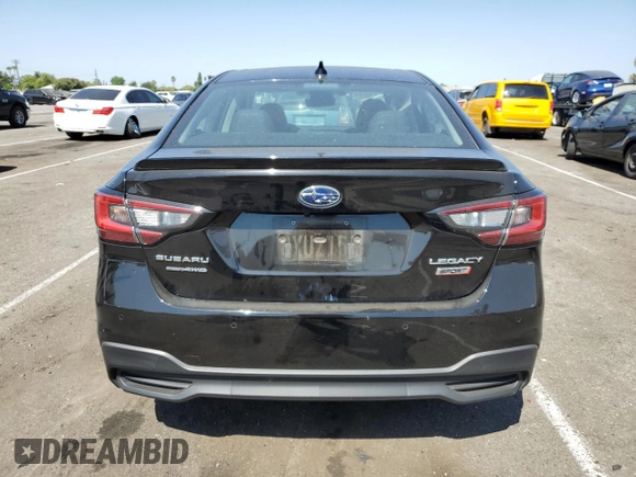 2022 Subaru Legacy Sport with VIN 4S3BWAH65N3003388, listed as a Copart auction lot 63883194 with 34,631 mi miles and Salvage Title. Bid and sale history available at carsss.com. Image 6.