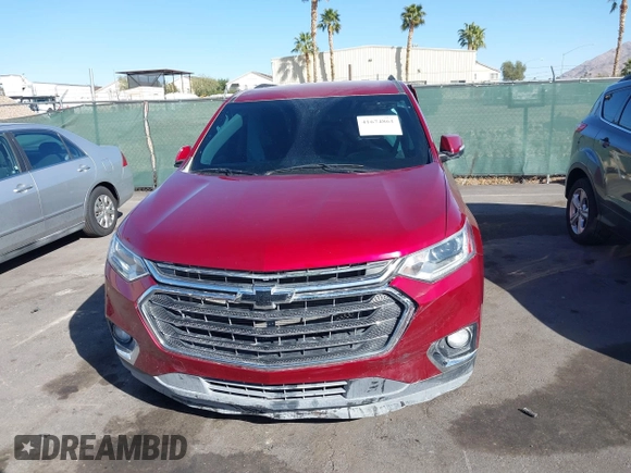 2021 Chevrolet Traverse LT Cloth with VIN 1GNERGKW2MJ193006, listed as a IAAI auction lot 41674861 with 43,465 mi miles and . Bid and sale history available at DreamBid. Image 11.