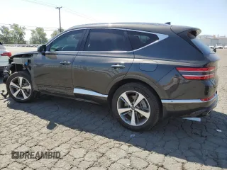 2024 Genesis GV80 с VIN KMUHBDSB8RU161721, выставлен на аукционе Copart как лот 57120365 с пробегом 17 772 миль миль и Списание • Salvage title. История ставок и продаж доступна на DreamBid. Изображение 2.