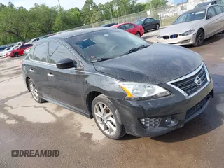 2014 Nissan Sentra S with VIN 3N1AB7AP8EL638366, listed as a IAAI auction lot 41692753 with 186,091 mi miles and . Bid and sale history available at DreamBid. Image 1.