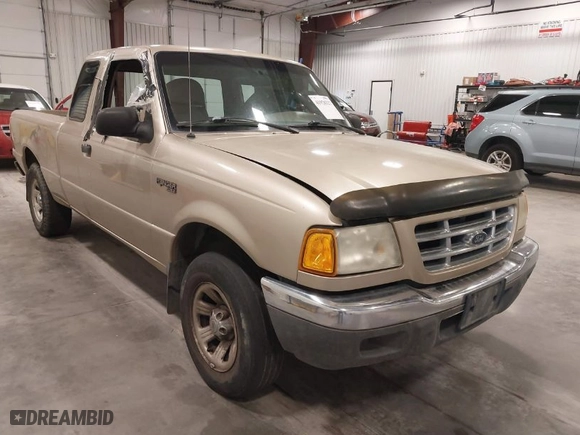 2002 Ford Ranger XL with VIN 1FTYR14U02PB48204, listed as a IAAI auction lot 41928327 with 276,244 mi miles. Bid and sale history available at carsss.com. Image 1.