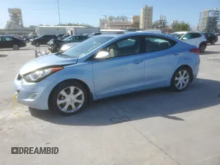 2013 Hyundai Elantra GLS z VIN KMHDH4AEXDU663713, wystawiony jako Copart lot #56018715 z przebiegiem 54 170 mil mil oraz Szkoda całkowita • Salvage title. Historia ofert i sprzedaży dostępna na DreamBid. Obrazek 1.