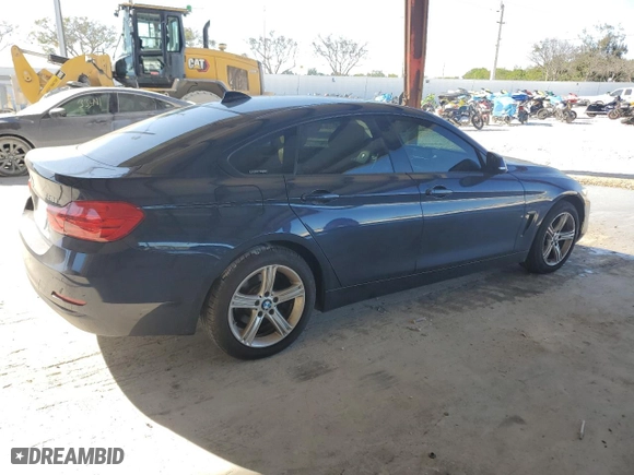 2015 BMW 4 Series 428i xDrive with VIN WBA4C9C54FD330243, listed as a Copart auction lot 48339095 with 85,753 mi miles and Salvage Title. Bid and sale history available at carsss.com. Image 3.