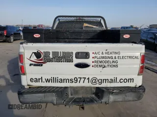 2009 Ford F-150 STX with VIN 1FTRX14W49KB53098, listed as a Copart auction lot 45272615 with 300,694 mi miles and Clean Title. Bid and sale history available at carsss.com. Image 6.