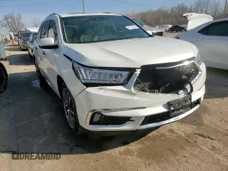 2017 Acura MDX w/Advance Pkg with VIN 5FRYD4H81HB002053, listed as a Copart auction lot 47751965 with 188,696 mi miles and Salvage Title. Bid and sale history available at carsss.com. Image 14.