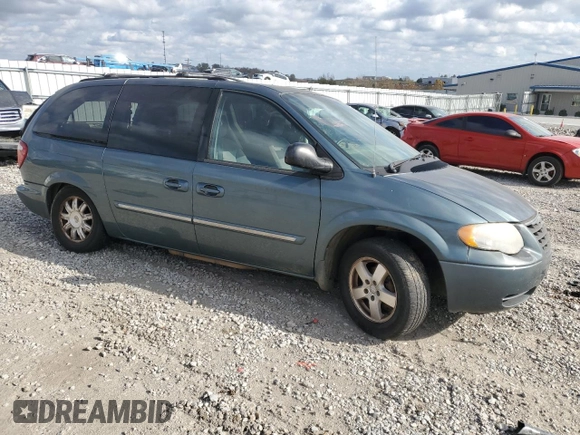 2007 Chrysler Town & Country LWB Touring with VIN 2A4GP54LX7R243272, listed as a Copart auction lot 78666114 with 130,543 mi miles and Salvage Title. Bid and sale history available at carsss.com. Image 4.