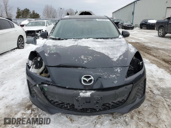 2013 Mazda 3 GX with VIN JM1BL1KF5D1820467, listed as a Copart auction lot 43338525 with 200,668 mi miles and Salvage Title. Bid and sale history available at carsss.com. Image 5.