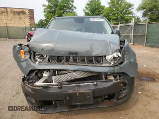 2017 Jeep Renegade Altitude with VIN ZACCJBBB7HPF03437, listed as a Copart auction lot 59815415 with 23,154 mi miles and Salvage title. Bid and sale history available at DreamBid. Image 5.