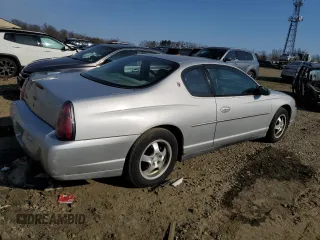 2001 Chevrolet Monte Carlo LS z VIN 2G1WW12E919160501, wystawiony jako Copart lot #48454775 z przebiegiem 107 561 mil mil oraz Tytuł czysty. Historia ofert i sprzedaży dostępna na DreamBid. Obrazek 3.