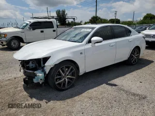 2016 Lexus GS 350 with VIN JTHBZ1BL6GA003631, listed as a Copart auction lot 65529413 with 98,765 mi miles. Bid and sale history available at carsss.com. Image 1.