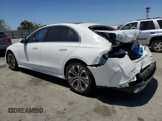 2024 Mercedes-Benz E-Class E 350 with VIN W1KLF4HB2RA027612, listed as a Copart auction lot 59123814 with 308 mi miles and Salvage Title. Bid and sale history available at carsss.com. Image 2.