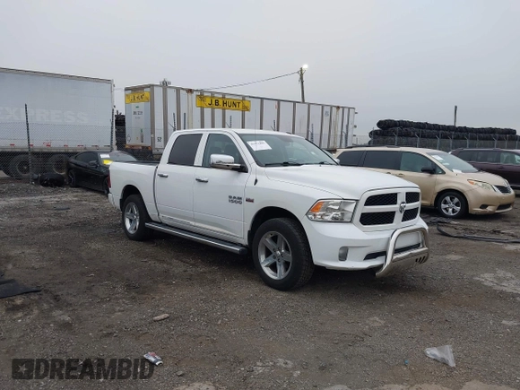2017 Ram 1500 Express with VIN 3C6RR7KT4HG594510, listed as a IAAI auction lot 41951809 with 131,599 mi miles and . Bid and sale history available at DreamBid. Image 1.