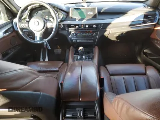 2015 BMW X6 xDrive50i with VIN 5UXKU6C52F0F94480, listed as a Copart auction lot 41539505 with 148,175 mi miles and Salvage Title. Bid and sale history available at carsss.com. Image 8.