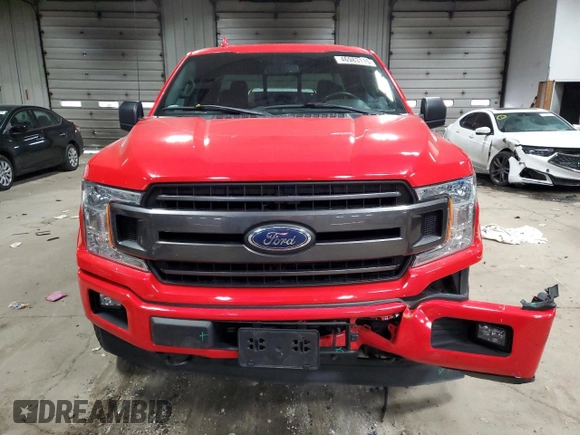 2018 Ford F-150 XL with VIN 1FTEX1EP7JKD20838, listed as a Copart auction lot 46983115 with 102,203 mi miles and Clean Title. Bid and sale history available at carsss.com. Image 5.