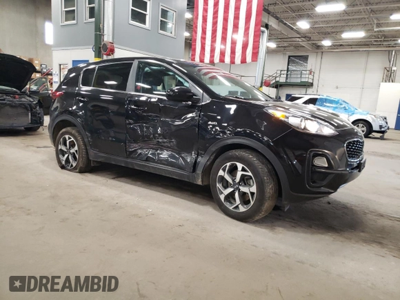 2021 Kia Sportage LX z VIN KNDPMCAC9M7934023, wystawiony jako Copart lot #54761945 z przebiegiem 88 540 mil mil oraz Szkoda całkowita • Salvage title. Historia ofert i sprzedaży dostępna na DreamBid. Obrazek 4.