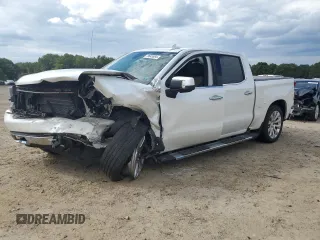 2022 Chevrolet Silverado 1500 High Country with VIN 1GCUYHED4NZ117605, listed as a Copart auction lot 73645984 with Not Provided miles and Salvage Title. Bid and sale history available at DreamBid. Image 1.