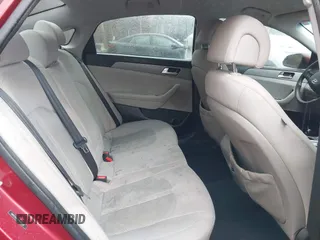 2015 Hyundai Sonata 2.4L SE with VIN 5NPE24AF7FH188232, listed as a IAAI auction lot 41811518 with 140,850 mi miles. Bid and sale history available at carsss.com. Image 8.