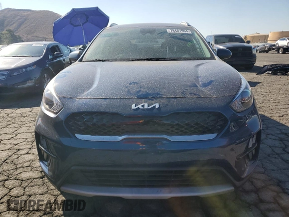 2022 Kia Niro LXS SE with VIN KNDCB3LC1N5548310, listed as a Copart auction lot 78481904 with 37,314 mi miles and Salvage Title. Bid and sale history available at carsss.com. Image 5.