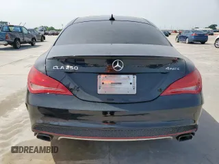 2016 Mercedes-Benz CLA 250 with VIN WDDSJ4GB9GN390040, listed as a Copart auction lot 56419625 with 83,047 mi miles and Salvage title. Bid and sale history available at DreamBid. Image 6.