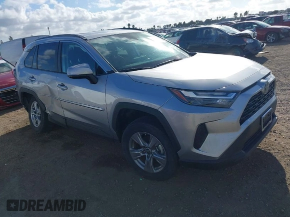 2023 Toyota RAV4 Hybrid LE with VIN 4T3MWRFV1PU085508, listed as a IAAI auction lot 40348139 with 16,535 mi miles. Bid and sale history available at carsss.com. Image 1.