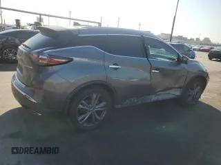 2020 Nissan Murano Platinum с VIN 5N1AZ2DJ8LN170067, выставлен на аукционе Copart как лот 49173855 с пробегом 73 704 миль миль и Списание • Salvage title. История ставок и продаж доступна на DreamBid. Изображение 3.