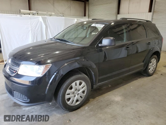 2017 Dodge Journey SE with VIN 3C4PDCABXHT506356, listed as a Copart auction lot 52409805 with 146,782 mi miles and Salvage Title. Bid and sale history available at DreamBid. Image 1.