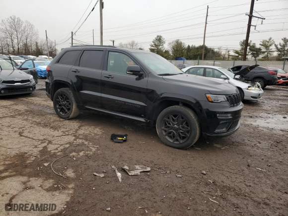 2021 Jeep Grand Cherokee Limited with VIN 1C4RJFBT3MC890500, listed as a Copart auction lot 44499645 with 19,488 mi miles and Salvage Title. Bid and sale history available at carsss.com. Image 4.