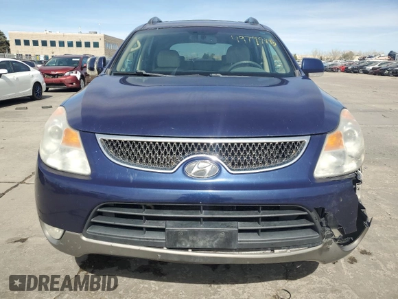 2008 Hyundai Veracruz GLS with VIN KM8NU73C38U057897, listed as a Copart auction lot 49799445 with 177,248 mi miles and Clean Title. Bid and sale history available at DreamBid. Image 5.