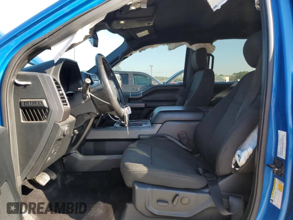 2019 Ford F-150 XL with VIN 1FTEW1C47KKE60384, listed as a Copart auction lot 85578354 with 89,625 mi miles and Salvage Title. Bid and sale history available at DreamBid. Image 7.